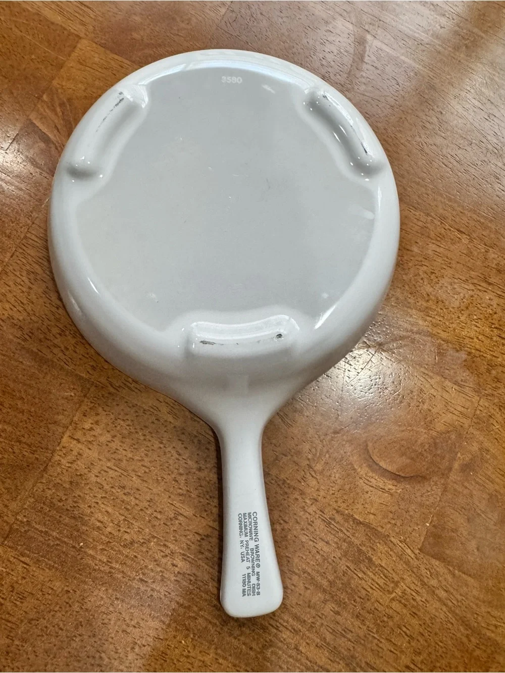 Corning ware microwave browning dish MW -83-B